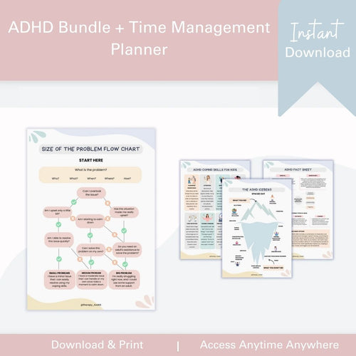 ADHD Bundle + Time Management Planner