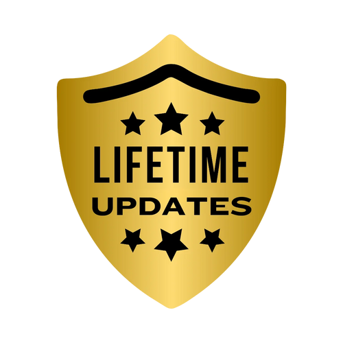 Lifetime Updates + Priority Support